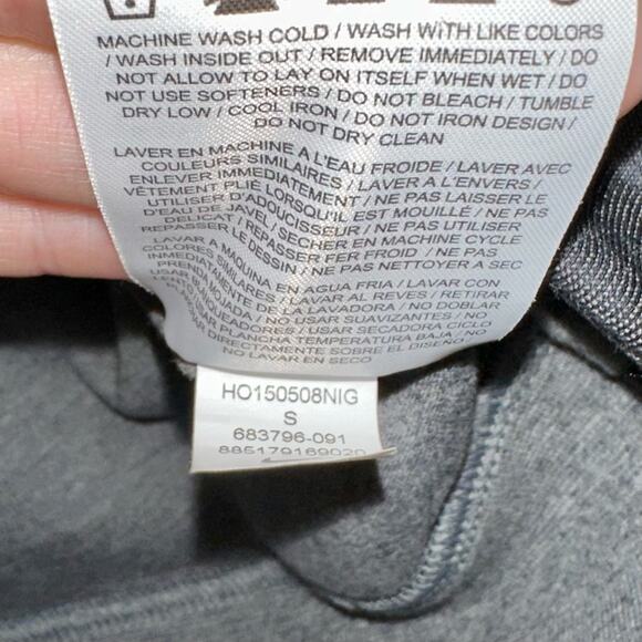 Nike Tech Cropped Carbon Heather Black Camo Crewneck Sweatshirt Size Small - Picture 10 of 16